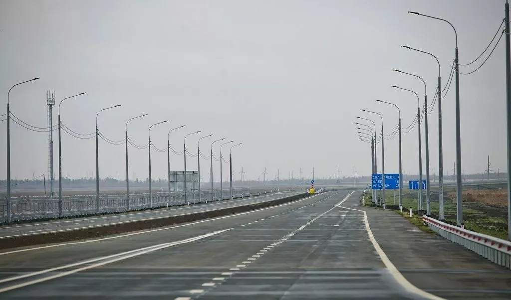 Опоры освещения для объездной Оренбурга