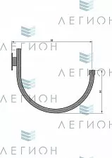 К30-0,5-0,6-12-5 кронштейн однорожковый